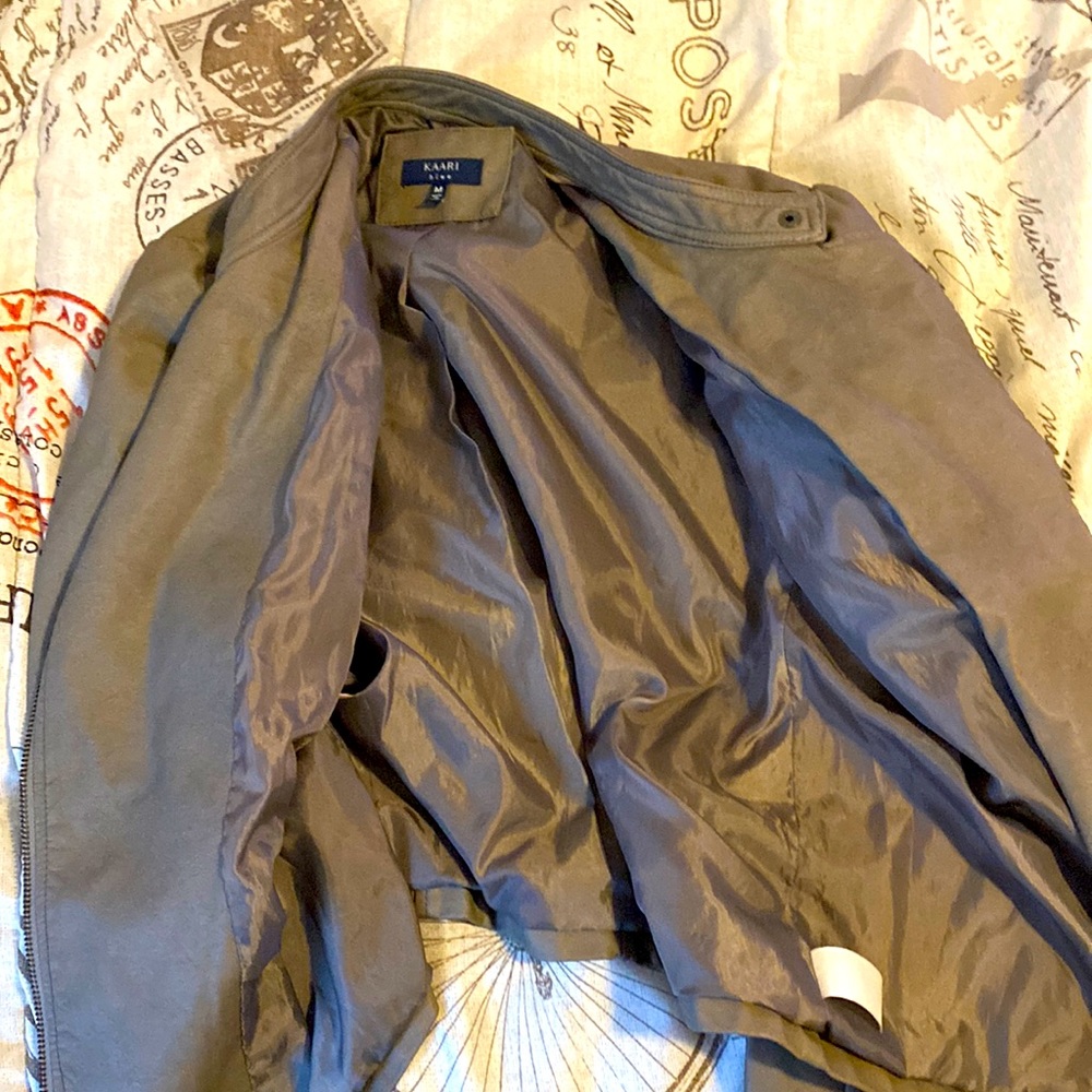 Size medium Kaari blue jacket, never worn.